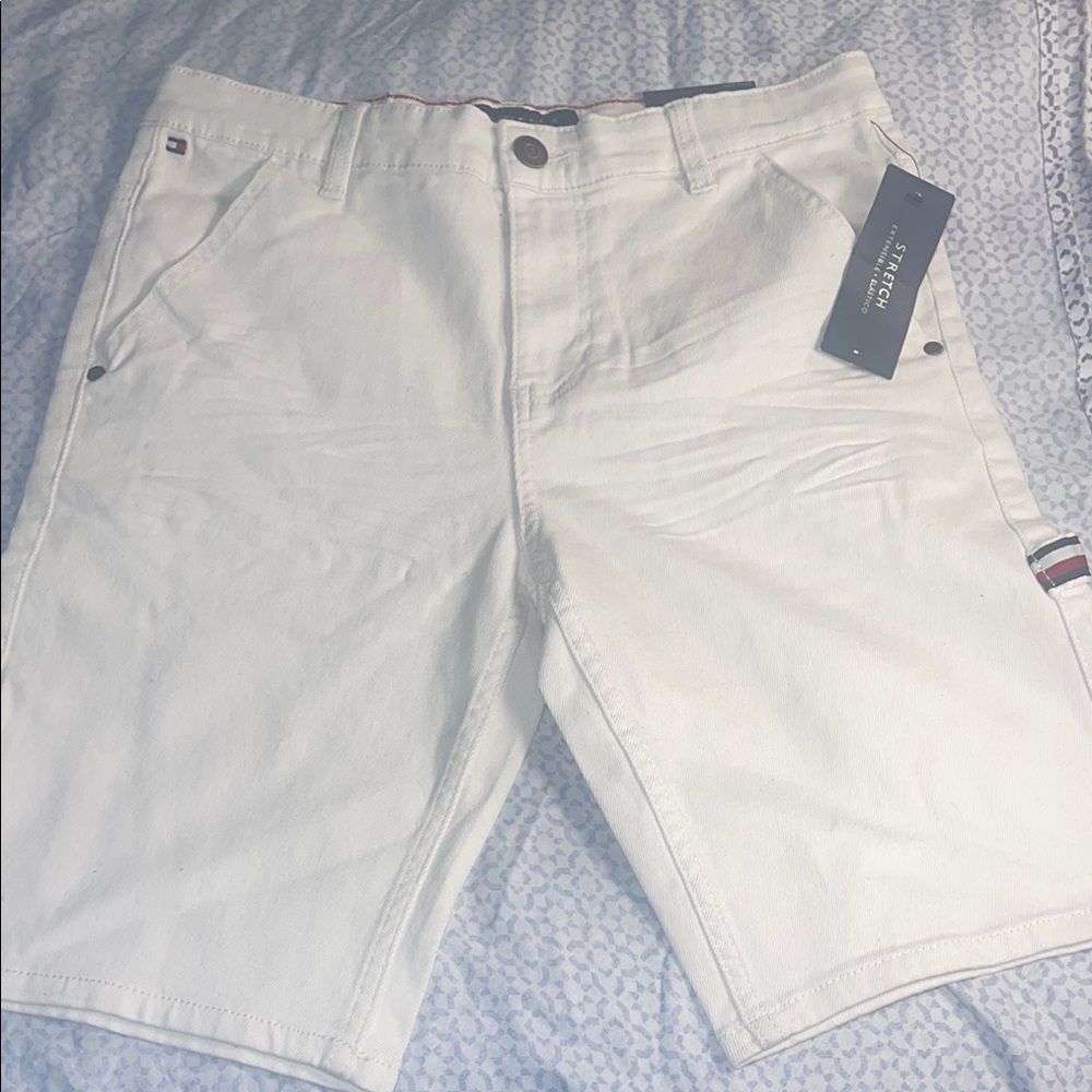 Tommy Hilfiger Boys White Shorts